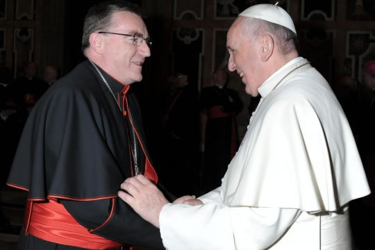 Susret kardinala Josipa Bozanića i pape Franje