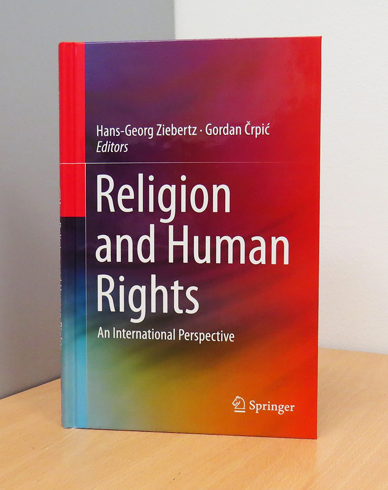 Izdana knjiga “Religion and Human Rights – An International Perspective” u uredništvu izv. prof. dr. sc. Gordana Črpića