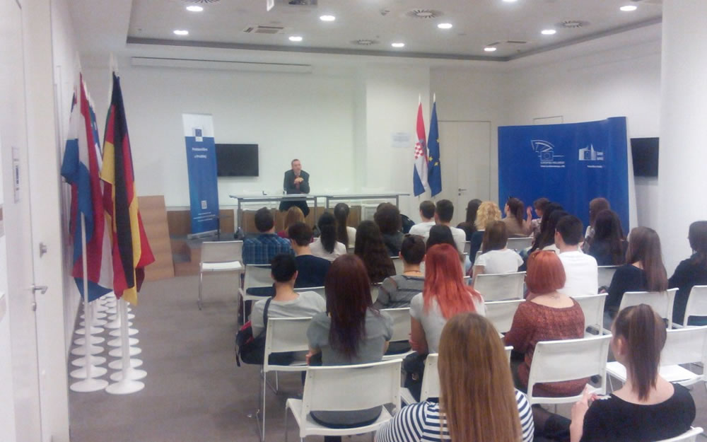 Posjet studenata 2. godine sociologije Predstavništvu Europske komisije u Hrvatskoj