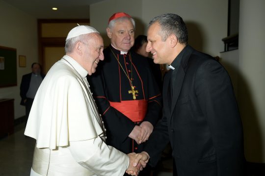 Susret s papom Franjom; Izvor: L'Osservatore romano