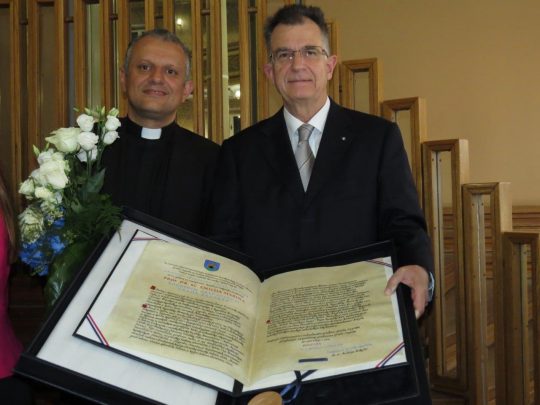 Prof. dr. sc. Željko Tanjić i prof. dr. sc. Emilio Marin