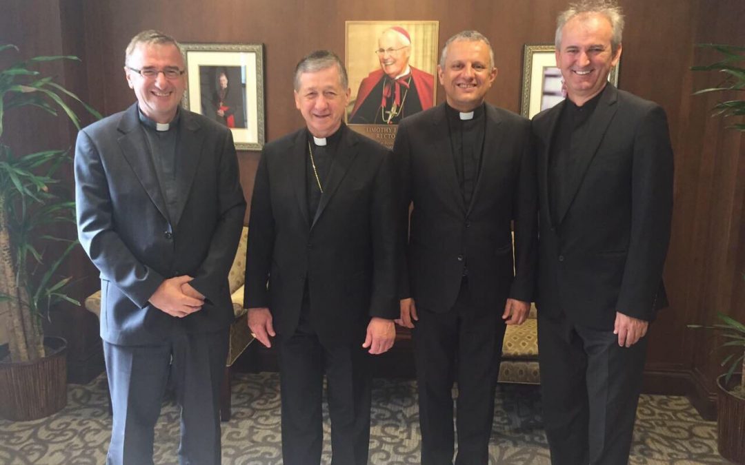 Rektor Tanjić i pročelnik Valković susreli kardinala Cupicha