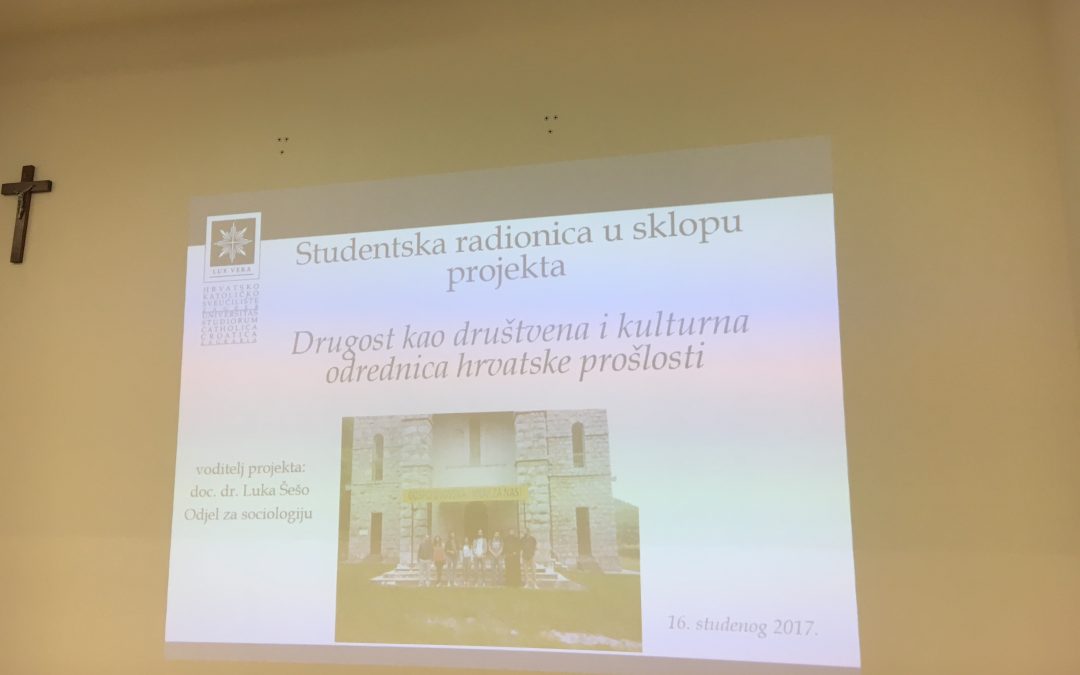 Studentska radionica u sklopu projekta “Drugost kao društvena i kulturna odrednica hrvatske prošlosti”