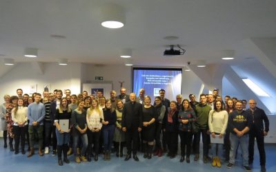 Dodijeljena su priznanja studentima za njihov volonterski rad i pomoć u organizaciji predstavljanja Hrvatskog katoličkog sveučilišta