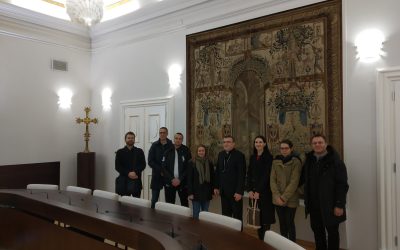 Terenska nastava studenata HKS-a u zagrebačkoj katedrali i susret s kardinalom Bozanićem