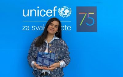 Studentica komunikologije Barbara Vukas dobitnica nagrade “Prijateljica UNICEF-a”