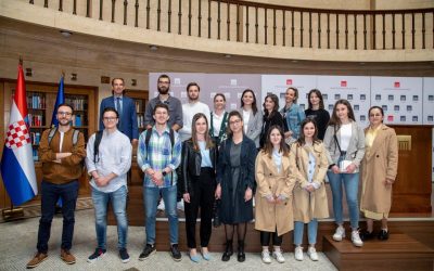 Studenti Odjela za sociologiju u posjeti Hrvatskoj narodnoj banci 