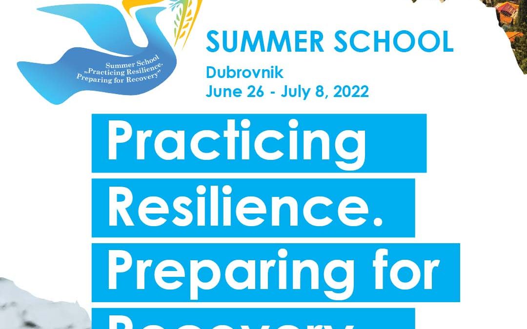 Najava: Ljetna škola „Practicing Resilience. Preparing for Recovery“ u Dubrovniku