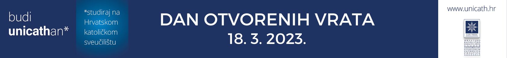 Dan otvorenih vrata Hrvatskog katoličkog sveučilišta - 18.03.2023.