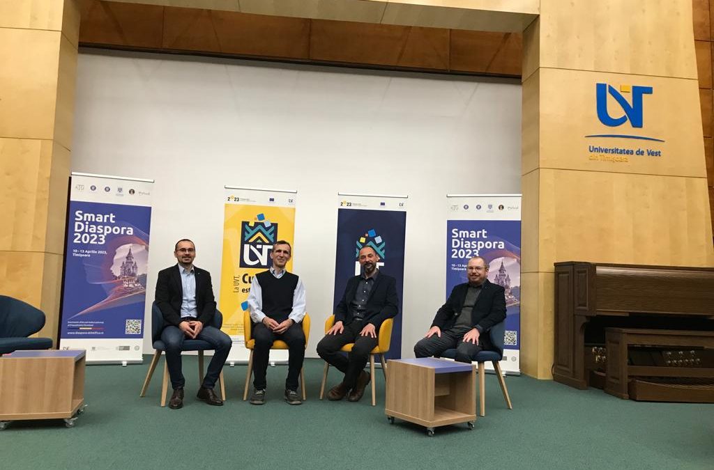 Professors Mario Bara, Ivan Majnarić and Luka Šešo held a series of lectures at the de Vest University in Timisoara, Romania