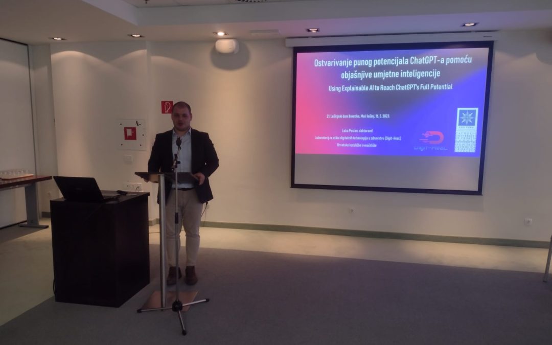 PhD fellow of the Digit-HeaL research group attended 21st Lošinj Days of Bioethics