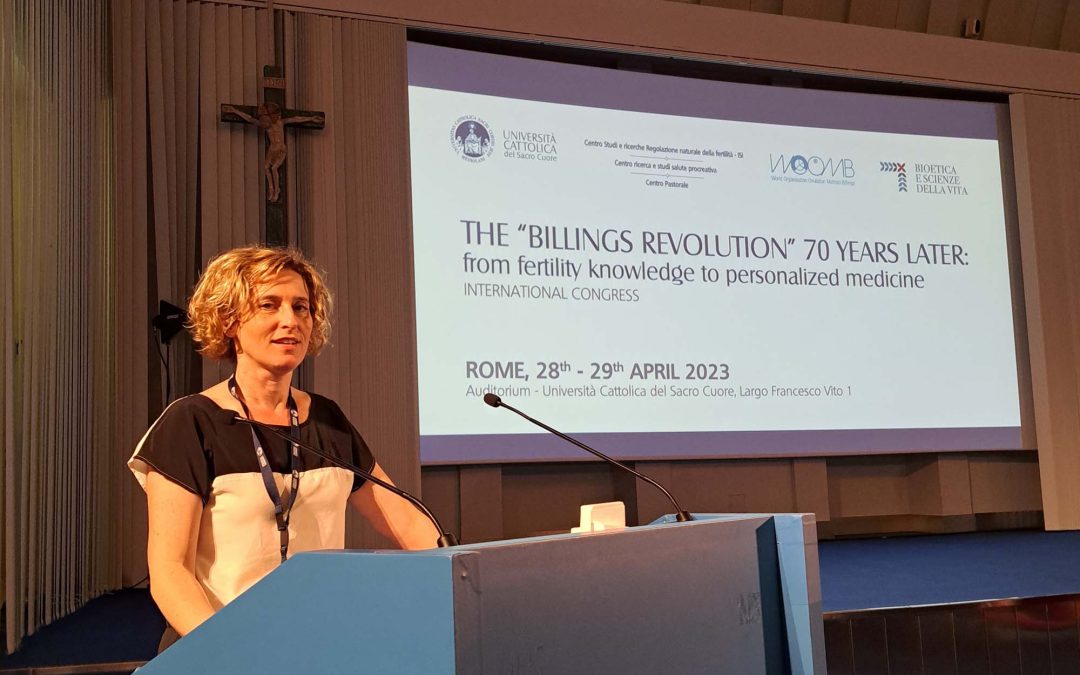 Izv. prof. dr. sc. Marija Ćurlin sudjelovala u kongresu Svjetske organizacije za Billingsovu ovulacijsku metodu (WOOMB International)