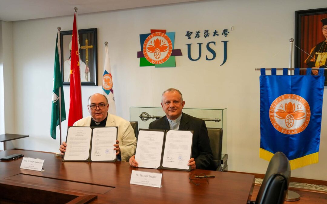 Hrvatsko katoličko sveučilište potpisalo sporazum o suradnji s kineskim Sveučilištem sv. Josipa iz Macaua