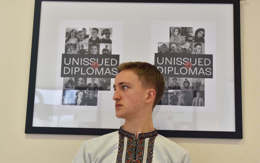 Na HKS-u otvorena izložba “Neizdane diplome” posvećena poginulim ukrajinskim studentima