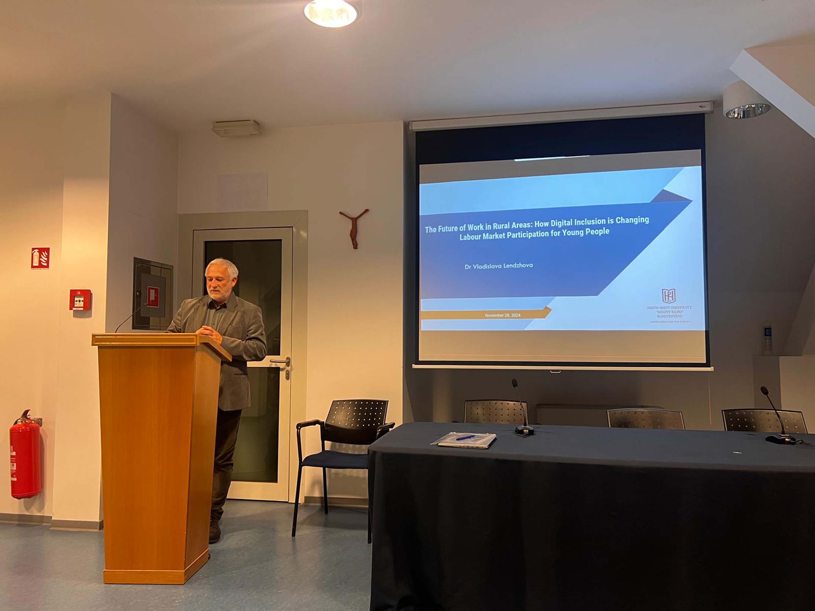 Gostujuće profesorice sa South-West University 